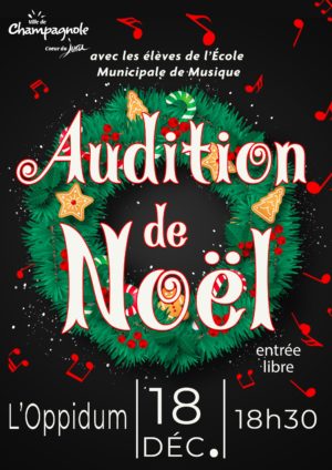 Audition de noel 2024