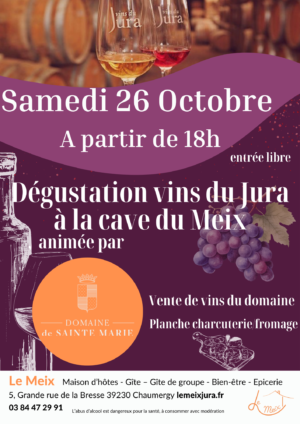 Affiche dégustation vin – 1