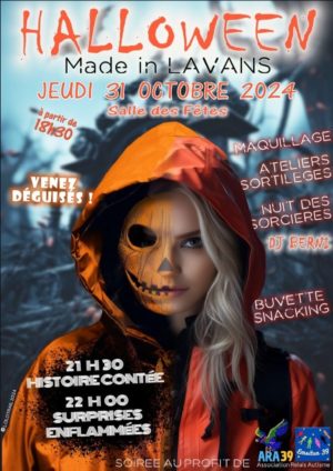 Affiche halloween Anim lavans