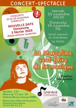 concert GO novembre 2024 annonce fevrier