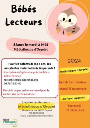 Bébés lecteurs orgelet – 1