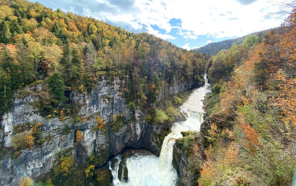 La Cascade De La Billaude à LE VAUDIOUX : Jura Tourisme