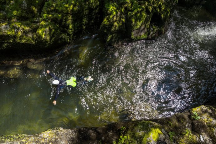 Canyoning à Foncine le Bas dans le Jura avec Eskaléo