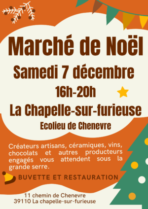 Marché Noel Affiche 2024