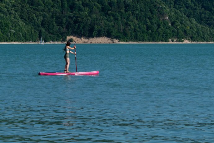 Paddle sur le lac