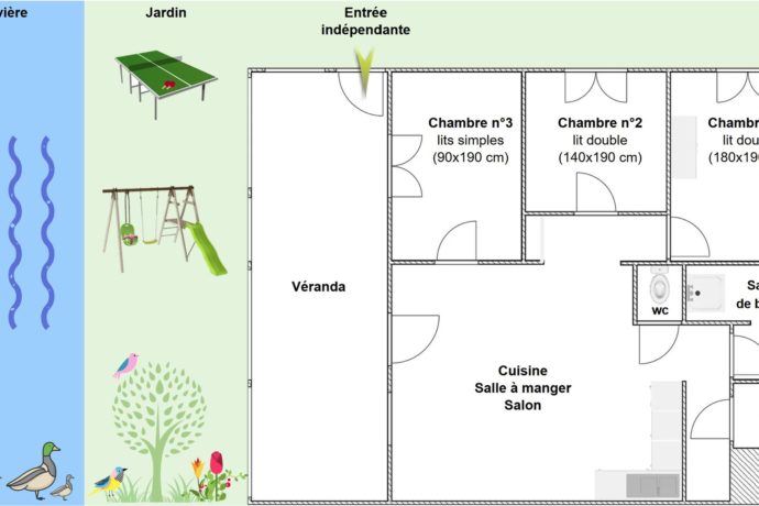 Plan interieur 1804