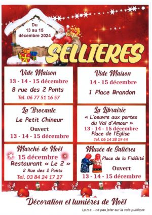 Sellières à l’heure des fêtes