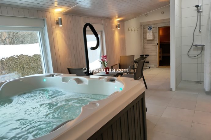 Spa et Sauna privatifs sur place (service payant)