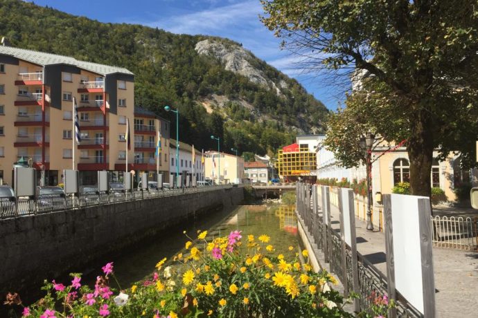 Vue sur la Bienne – centre ville