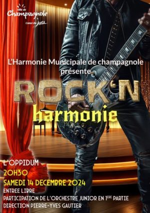 affiche rock en harmonie