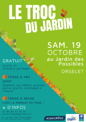 affiche troc jardin octobre 2024 – 1