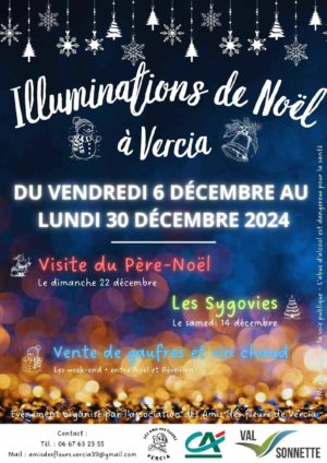 les illuminations de Vercia