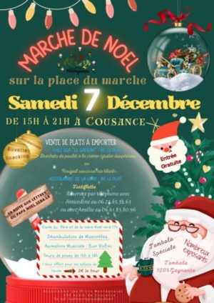 marché de Noël cousance