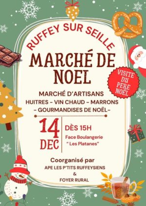 marché de noel ruffey sur seille