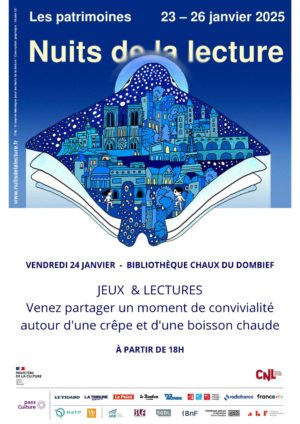 nuit de la lecture – mediathèque CDD