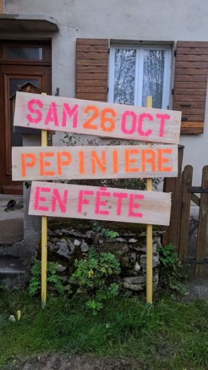 pépinière en fête