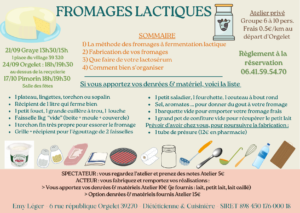 FROMAGES LACTIQUES at en SALLE – 1