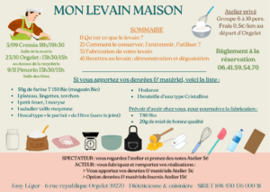 LEVAIN atelier en salle – 1