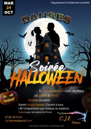 soirée danses halloween