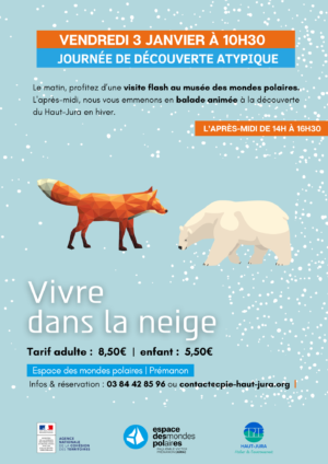 Vivre dans la neige – Journée atypique