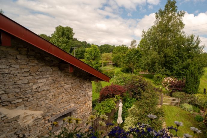 JARDIN DEPUIS CHAMBRE